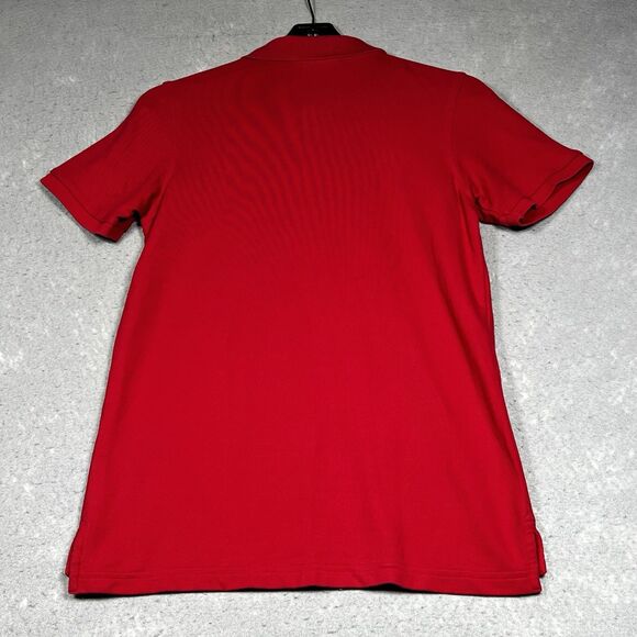 Psycho Bunny Polo Shirt Mens Size 3 Small Red Logo Embroidered Shorts Sleeve - Picture 8 of 11